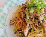 ツナと葱の塩こんぶパスタ作り方4写真
