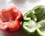 豆腐とひき肉でピーマンの肉詰め作り方2写真