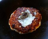 鶏ときのこの照り焼きハンバーグ♪作り方5写真