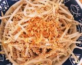 5分で2品完成！もやしのゴマドレ和え作り方1写真