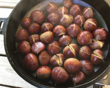 アウトドア〜スキレットで簡単焼き栗〜作り方6写真