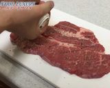 がっつり頂く！ステーキサラダ作り方7写真