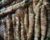 メープルシロップ香るいんげんの豚肉巻き作り方5写真