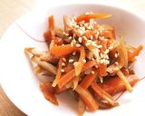 しっとり味染み☆簡単きんぴらごぼう作り方5写真