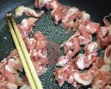 麻婆茄子焼きそば作り方3写真