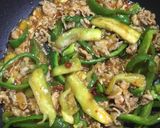 麻婆茄子焼きそば作り方6写真