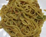 麻婆茄子焼きそば作り方7写真