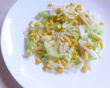 メープルシロップ醤油のボイルホタテ炒め作り方1写真