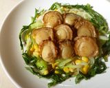 メープルシロップ醤油のボイルホタテ炒め作り方3写真