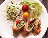 子どももパクパク♡ 夏野菜の肉巻きロール作り方4写真