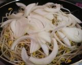 豆モヤシと豚肉のピリ辛炒め 韓国家庭料理作り方4写真