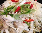 豆モヤシと豚肉のピリ辛炒め 韓国家庭料理作り方6写真