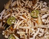 きのこの醤油煮すだち風味作り方3写真