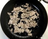 かんたん！豚肉と長ねぎのバターポン酢炒め作り方2写真