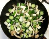 かんたん！豚肉と長ねぎのバターポン酢炒め作り方3写真