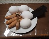 セイタカイグチのスクランブルエッグ作り方2写真