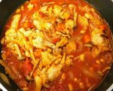 鶏手羽元と野菜のトマト煮込み作り方6写真