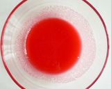 かき氷シロップで　べっこう飴　キャンディ作り方1写真