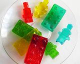 かき氷シロップで　べっこう飴　キャンディ作り方3写真