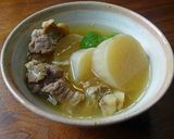 牛ばら肉と大根のスープ作り方2写真