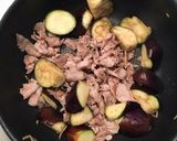 豆腐となすの豚味噌炒め作り方3写真