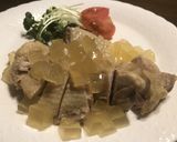 鶏モモ肉コンソメゼリーかけ（低脂肪）作り方3写真