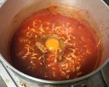 辛ラーメンで桝元のトマト辛麺風ラーメン作り方4写真