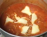 辛ラーメンで桝元のトマト辛麺風ラーメン作り方6写真