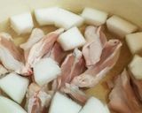 冬瓜と手羽中のスープ作り方3写真
