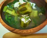 夏の終わりの ねばトロスープ作り方9写真