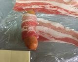 ウィンナーの肉巻き作り方1写真
