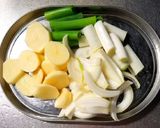 ポテト & リーキのスープ作り方1写真