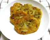 生地に豆腐1丁入り★もやしのお好み焼き作り方13写真