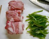 簡単！スイカの皮の肉巻き作り方3写真