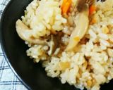 キノコの炊き込みご飯～翌日のおにぎりにも作り方6写真