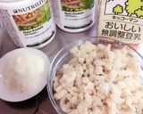 豆乳と粉ミルクのパン粥♡離乳食♪作り方3写真