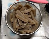 無限おつまみ♫こんにゃくのピリ辛炒め作り方2写真