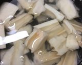 蓮根ときのこのペペロンチーノ作り方3写真