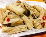 蓮根ときのこのペペロンチーノ作り方8写真