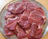 薄切り肉で♪インゲンとニンジンの豚肉巻き作り方2写真