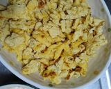 簡単♪ランチにも♪ツナかに玉丼☆作り方1写真