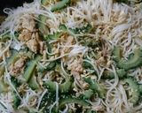 簡単☆ ツナとゴーヤでそうめんチャンプル作り方10写真