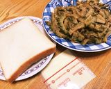 ホクホクで旨〜☆ゴーヤのチーズトースト作り方1写真
