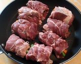 薄切り肉で♪インゲンとニンジンの豚肉巻き作り方6写真