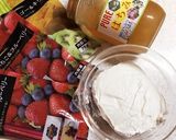 ベリーのヨーグルトバーク♡作り方1写真