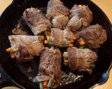 薄切り肉で♪インゲンとニンジンの豚肉巻き作り方16写真