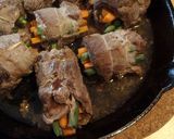 薄切り肉で♪インゲンとニンジンの豚肉巻き作り方13写真