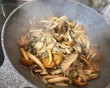 山おやじの具沢山キノコ汁うどん作り方3写真