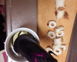 玉葱と茄子とちくわのお味噌汁♡作り方3写真