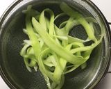 青パパイヤのペペロンチーノ作り方2写真
